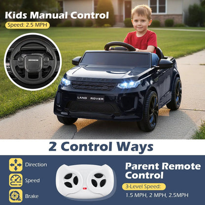 Licensed Land Rover Kids Ride On Car 12V Battery