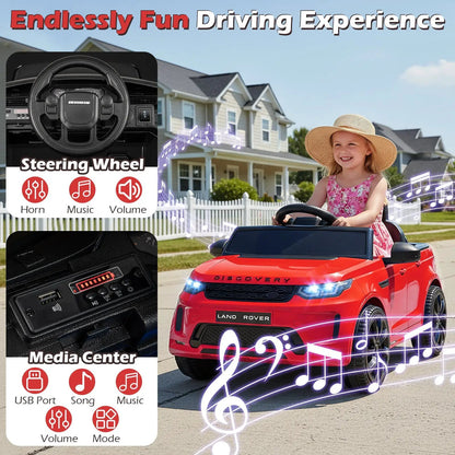 Licensed Land Rover Kids Ride On Car 12V Battery