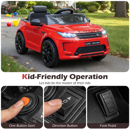 Licensed Land Rover Kids Ride On Car 12V Battery