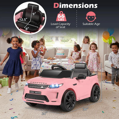 Licensed Land Rover Kids Ride On Car 12V Battery