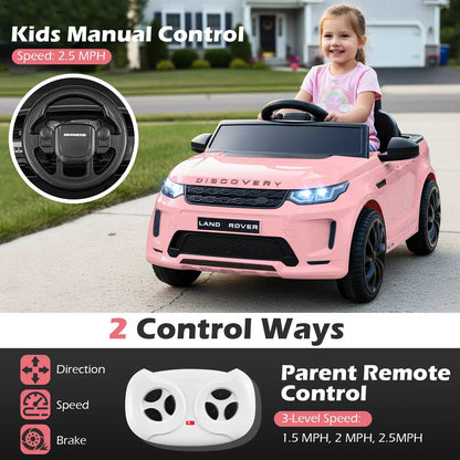 Licensed Land Rover Kids Ride On Car 12V Battery