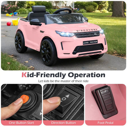 Licensed Land Rover Kids Ride On Car 12V Battery