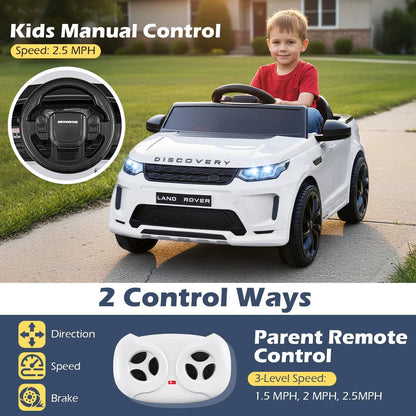 Licensed Land Rover Kids Ride On Car 12V Battery