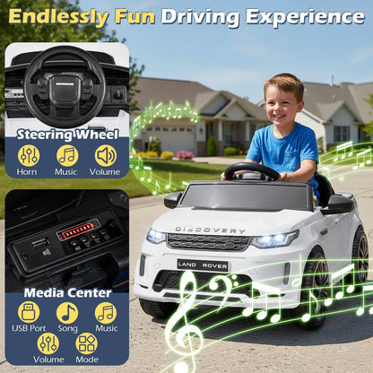 Licensed Land Rover Kids Ride On Car 12V Battery