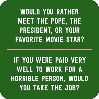 Life of the Party Cocktail Coasters: 60 Conversation Starters to Amaze, Amuse, and Entertain - Tampa Home & Garden Store