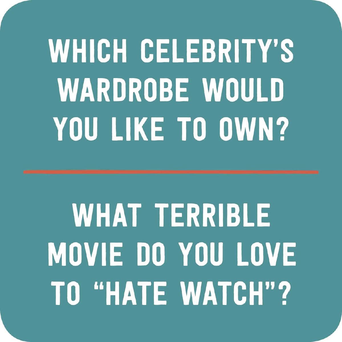 Life of the Party Cocktail Coasters: 60 Conversation Starters to Amaze, Amuse, and Entertain - Tampa Home & Garden Store