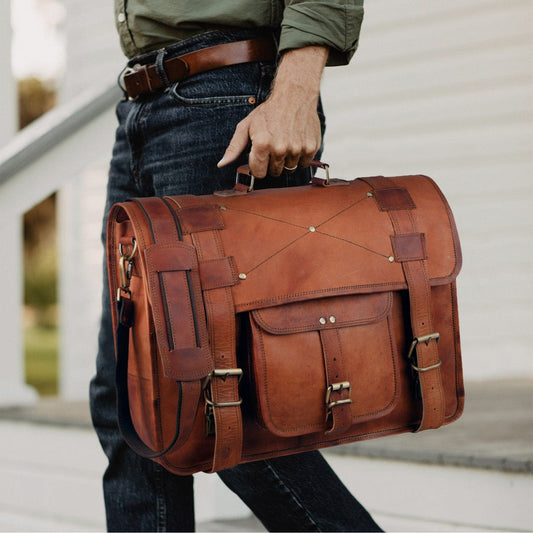 The Griffin Crossbody Messenger - Tampa Home & Garden Store