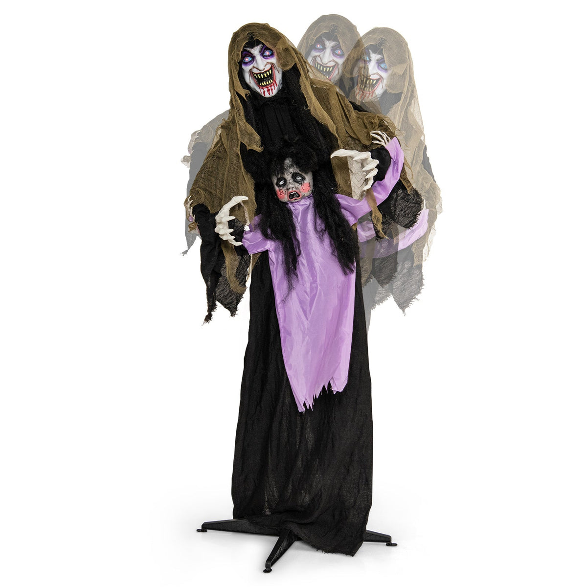 DirectDeals lighted animated vampire lawn ornament with LED for yard with purple accents on Tampa Home & Garden Store