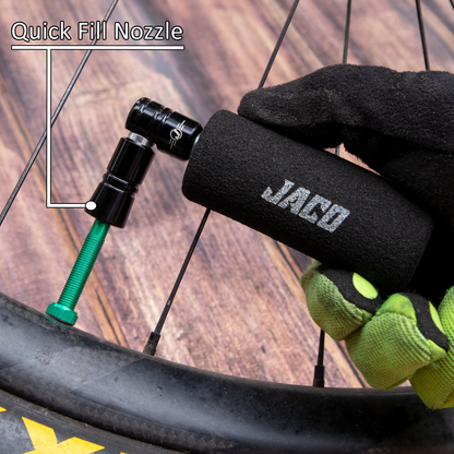Lightning™ CO2 Inflator for Bike Tires (Presta + Schrader) (CO2 Cartridge Not Included) - Tampa Home & Garden Store