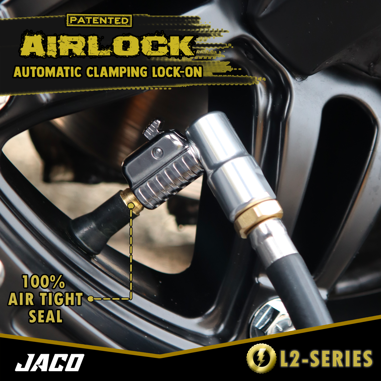 Lightning™ L2-Series Tire Air Chuck - 1/4" F-NPT - Tampa Home & Garden Store