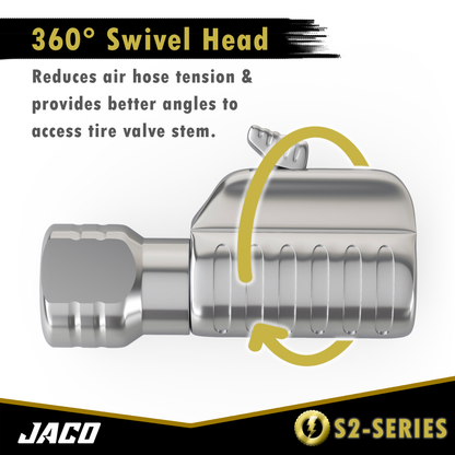 Lightning™ S2-Series Tire Air Chuck - 1/4" F-NPT - Tampa Home & Garden Store