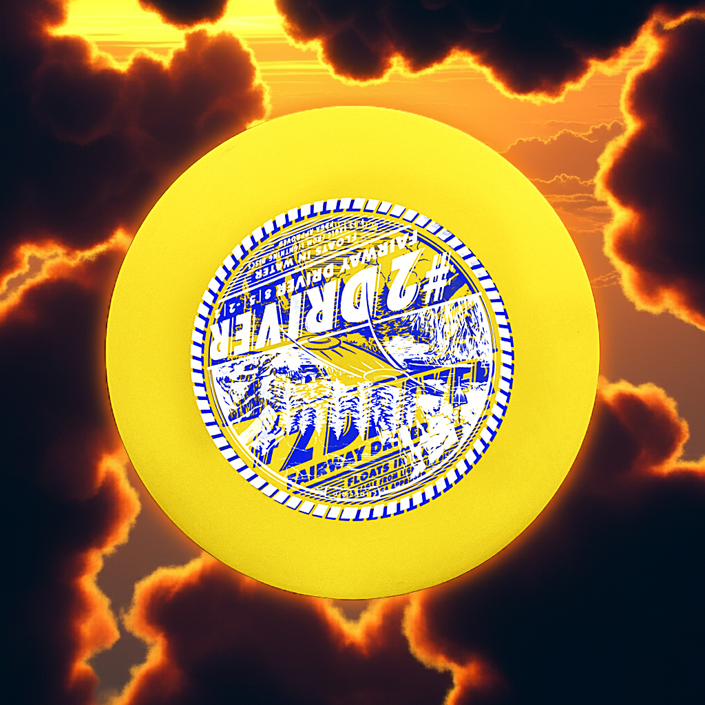 Lightning Strikeout Sure Grip #2 Driver Fairway Driver Golf Disc - Tampa Home & Garden Store