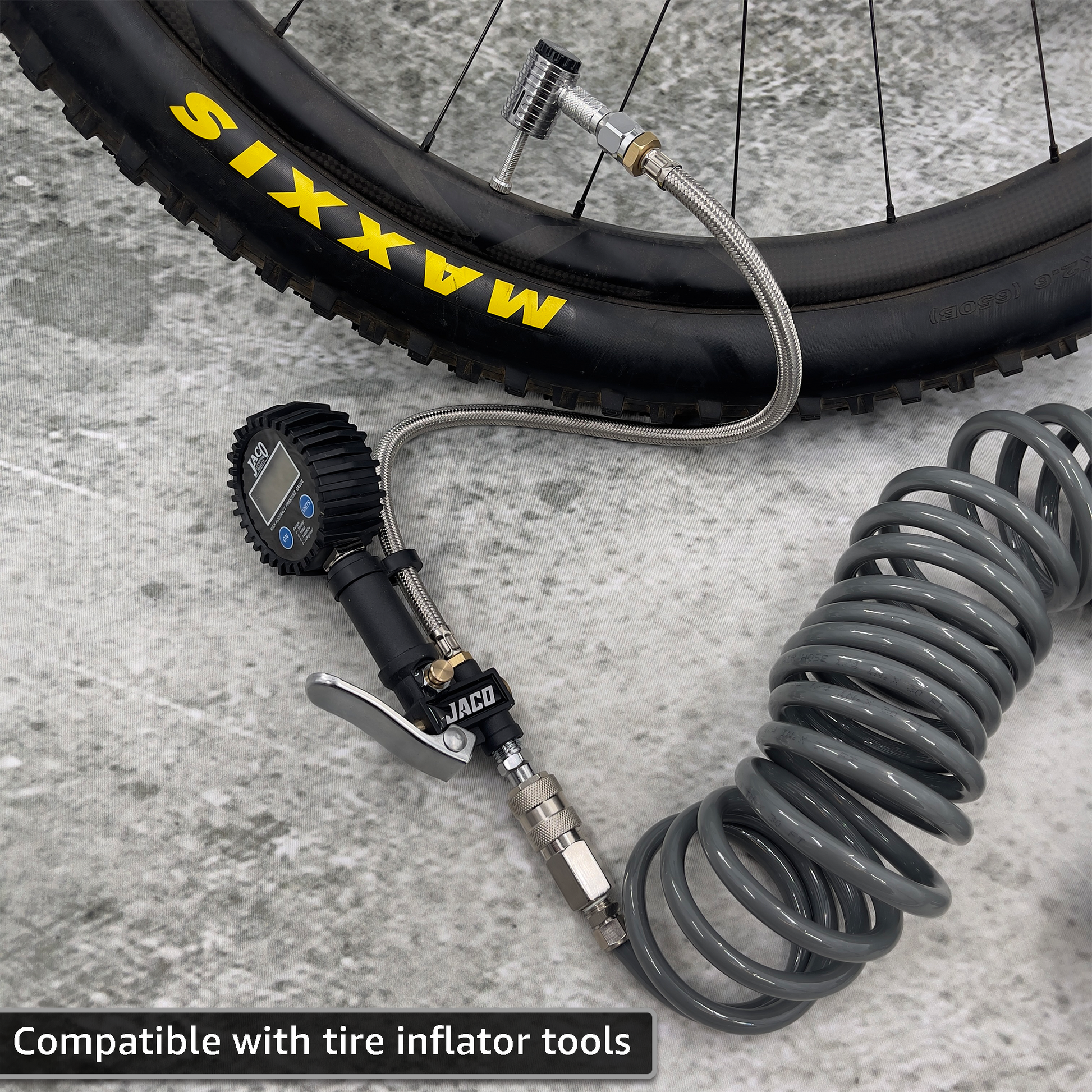 Lightning™ XP Locking Presta Air Chuck for Bike Tires - 1/4" F-NPT (Presta Valves) - Tampa Home & Garden Store