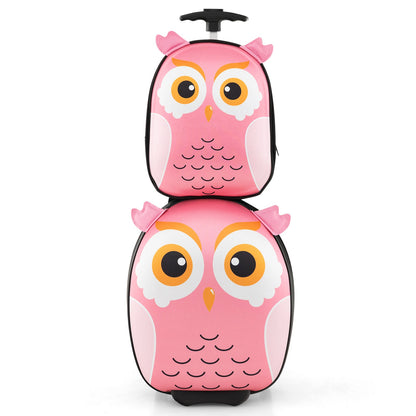 Lightweight and Portable Rolling Suitcase for Children