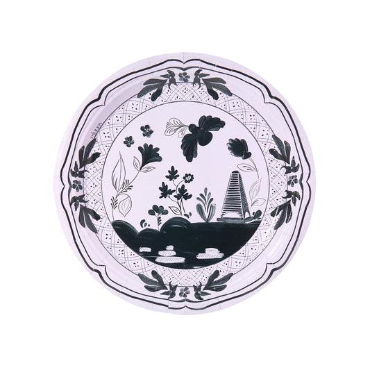 Lilac and Noir Beachside Pavilion Dinner Plates - 8 pack - Tampa Home & Garden Store
