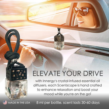 Limited Edition: Christmas Morning Crystal-Enhanced Oil Diffuser, Car Air Freshener, 8ml - Tampa Home & Garden Store