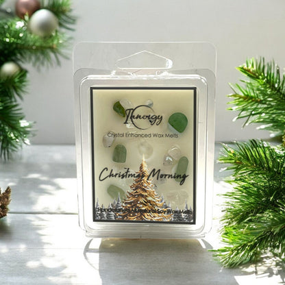 Limited Edition: Christmas Morning Crystal-Enhanced Premium Coconut-Soy Wax Melts - Tampa Home & Garden Store