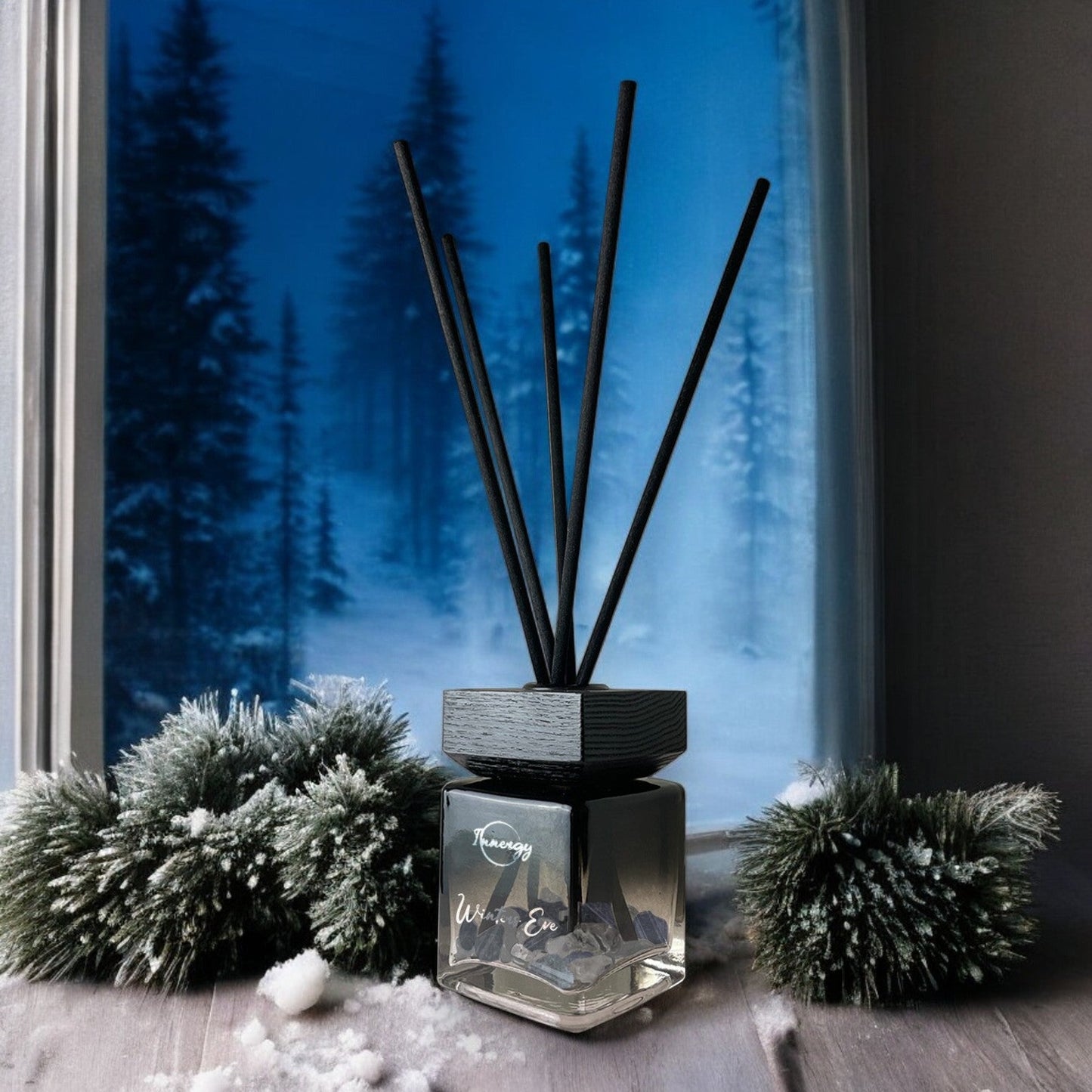 Limited Edition: Winter's Eve Crystal-Enhanced Reed Oil Diffuser, 100ml - Tampa Home & Garden Store