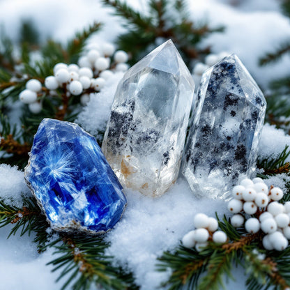 Limited Edition: Winters Eve Crystal-Enhanced Oil Diffuser, Car Air Freshener, 8ml - Tampa Home & Garden Store