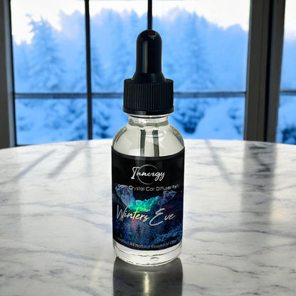 Limited Edition: Winters Eve Crystal-Enhanced Oil Diffuser, Car Air Freshener, 8ml - Tampa Home & Garden Store