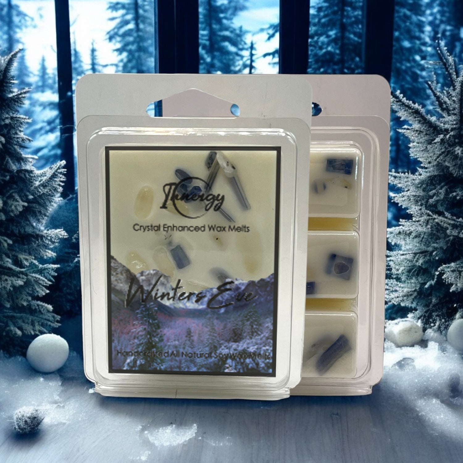 Limited Edition: Winters Eve Crystal-Enhanced Premium Coconut-Soy Wax Melts - Tampa Home & Garden Store