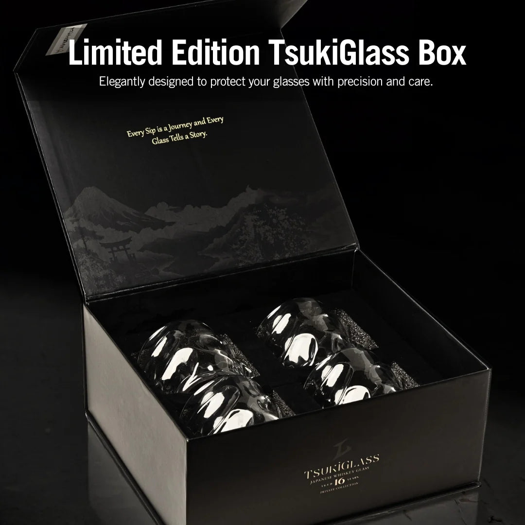 Handcrafted Storm and the Crystal Whisky Glass