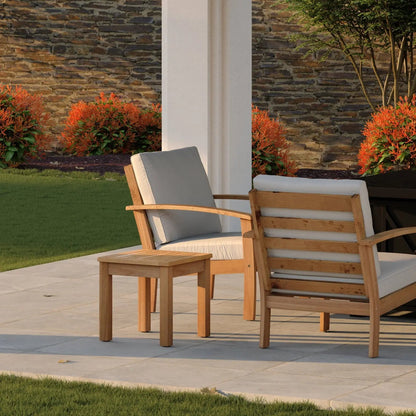 Lio/Oslo Wooden Side Table - Tampa Home & Garden Store