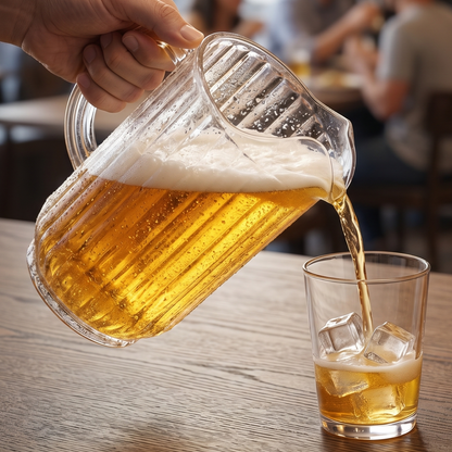 Barcelona Acrylic Beer Pitcher Set of Two