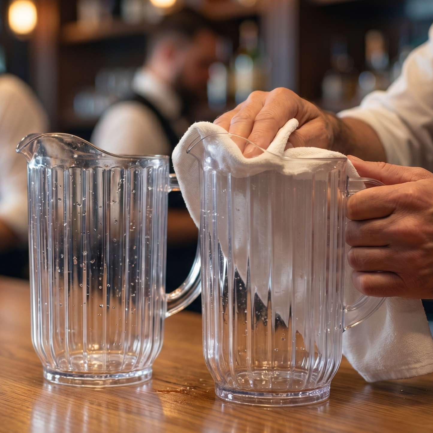 Barcelona Acrylic Beer Pitcher Set of Two