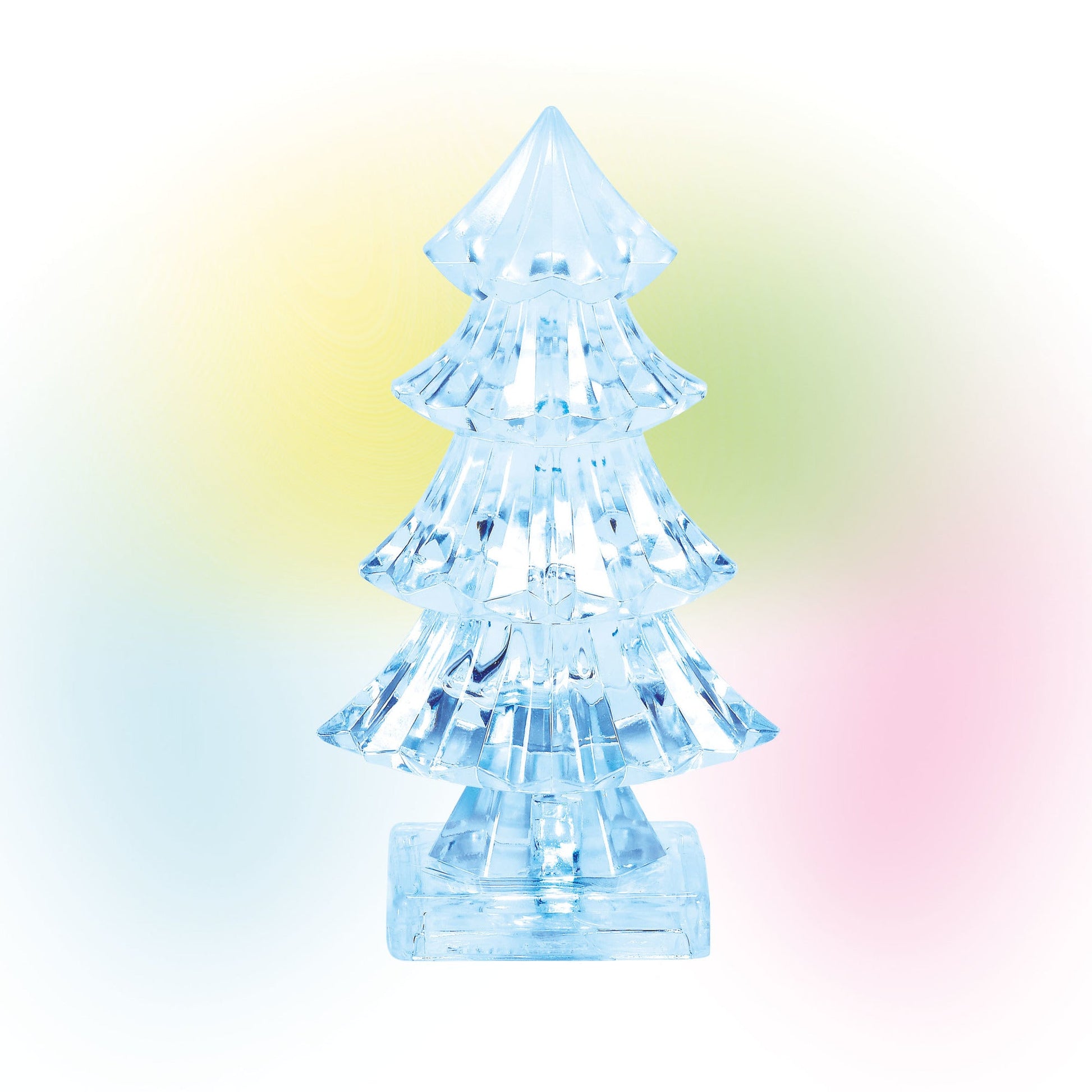 Lit Ice Castle Tree - Tampa Home & Garden Store