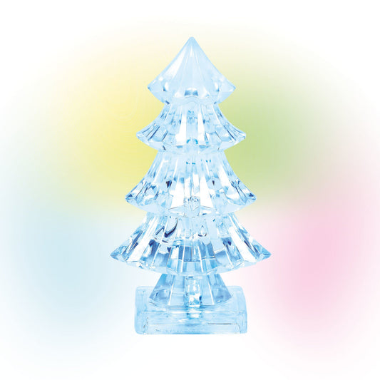 Lit Ice Castle Tree - Tampa Home & Garden Store