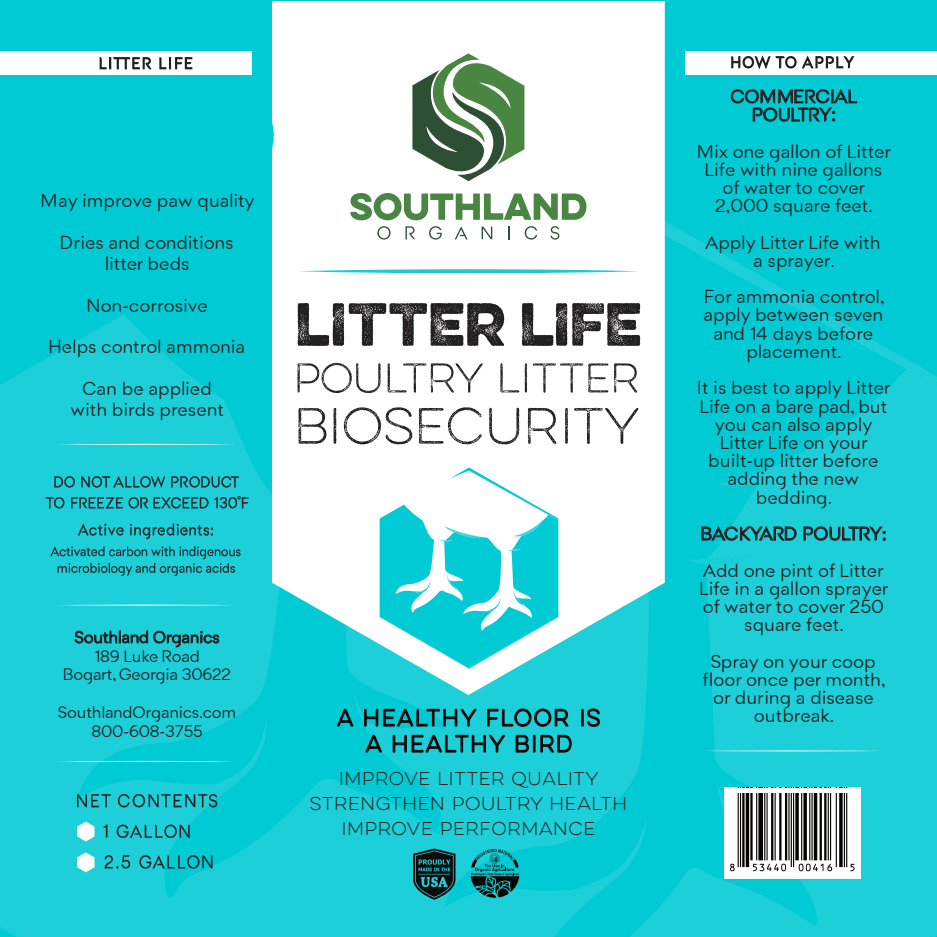 Litter Life | Poultry Litter Amendment