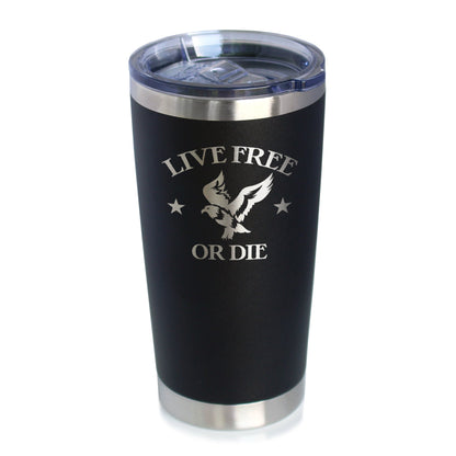 Live Free or Die - 20 oz Coffee Tumbler - Tampa soil911.com