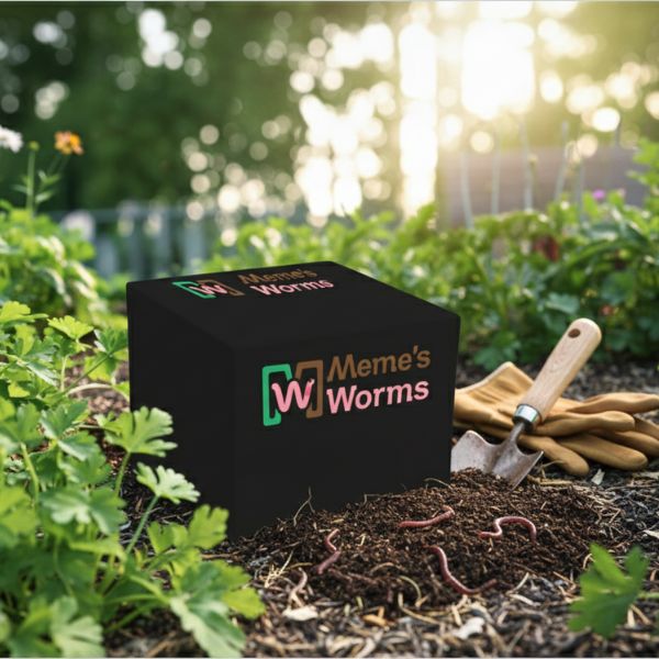 Living Material + Red Wiggler Composting Worms Eisenia andrei - Tampa Home & Garden Store