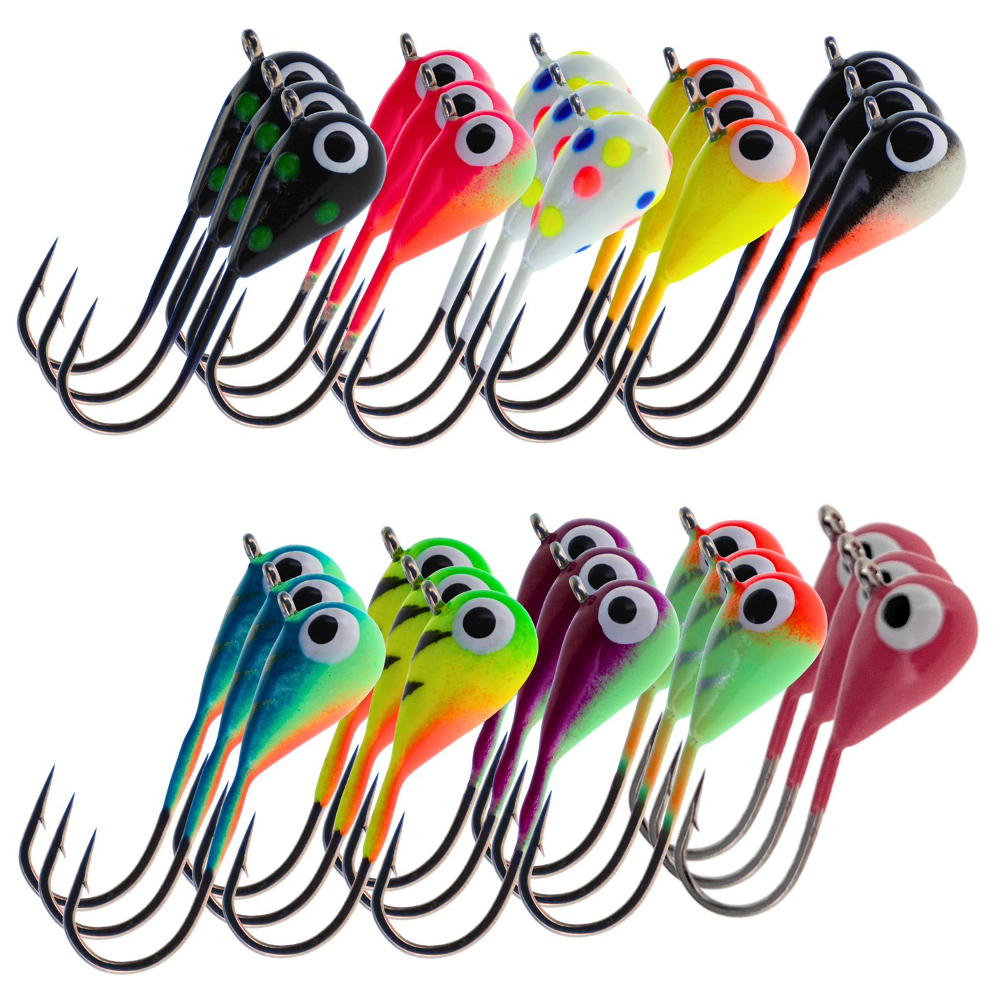 Jigs para pesca en hielo Reaction Tackle