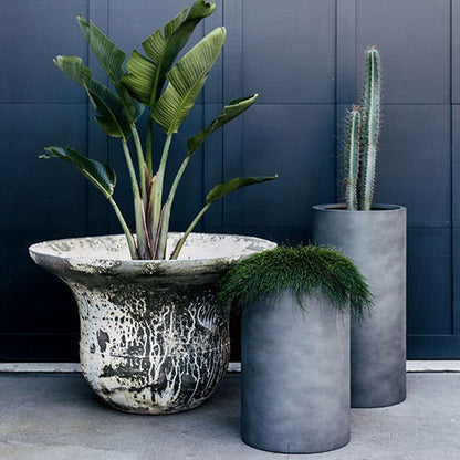 The Loob Tall Planter | Slim Contemporary Column Pot