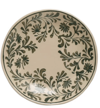 Lorna Hand Painted Plate - Tampa Home & Garden Store