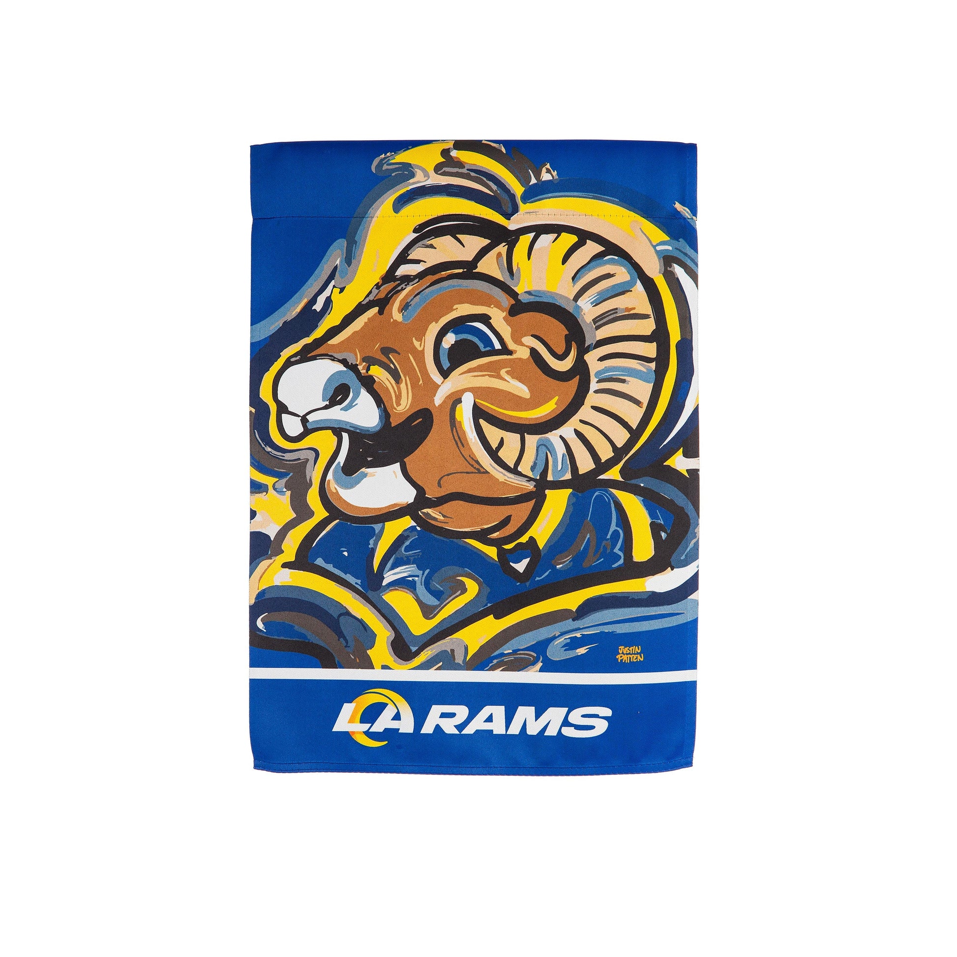 Los Angeles Rams, Suede GDN Justin Patten - Tampa Home & Garden Store