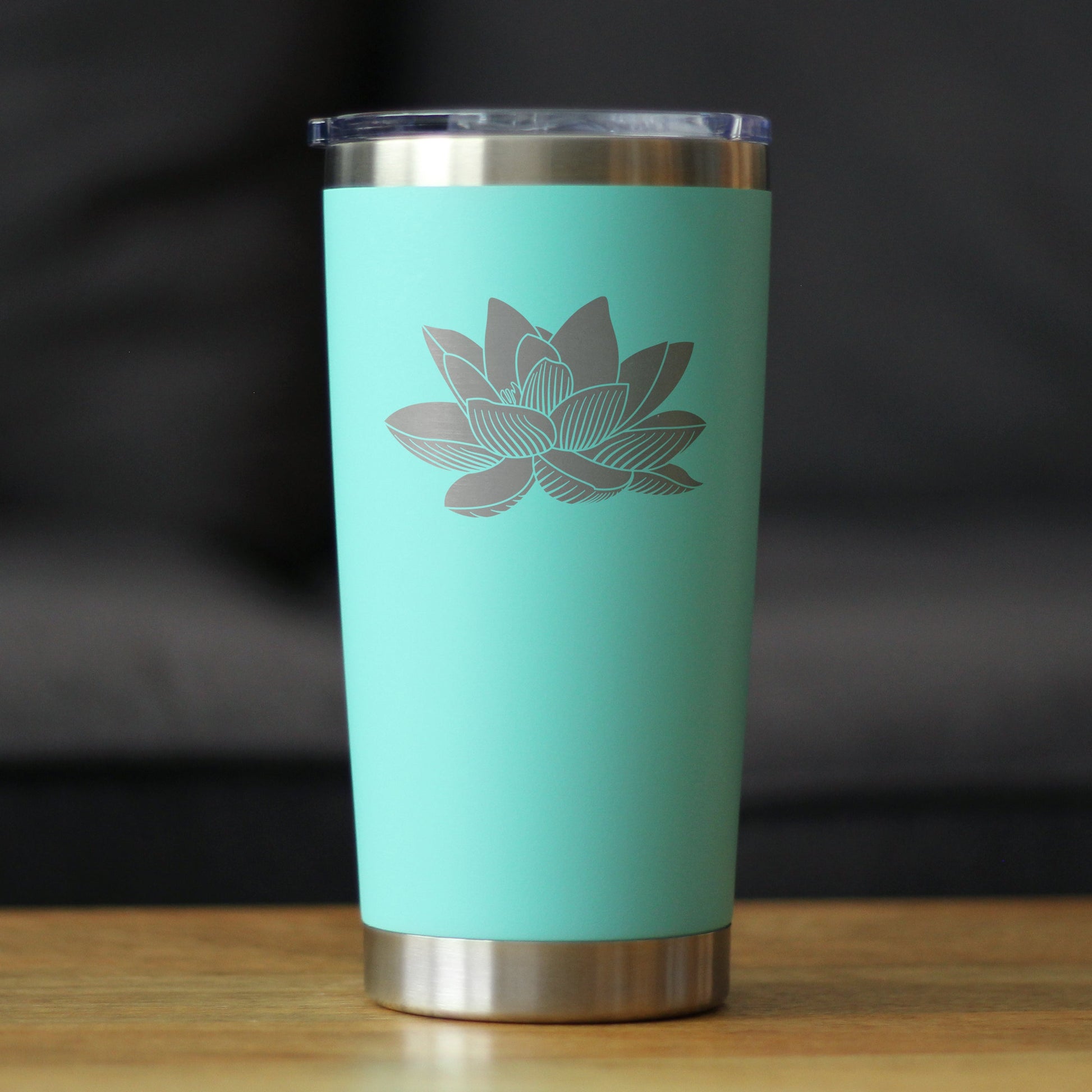 Lotus Flower - 20 oz Coffee Tumbler - Tampa soil911.com