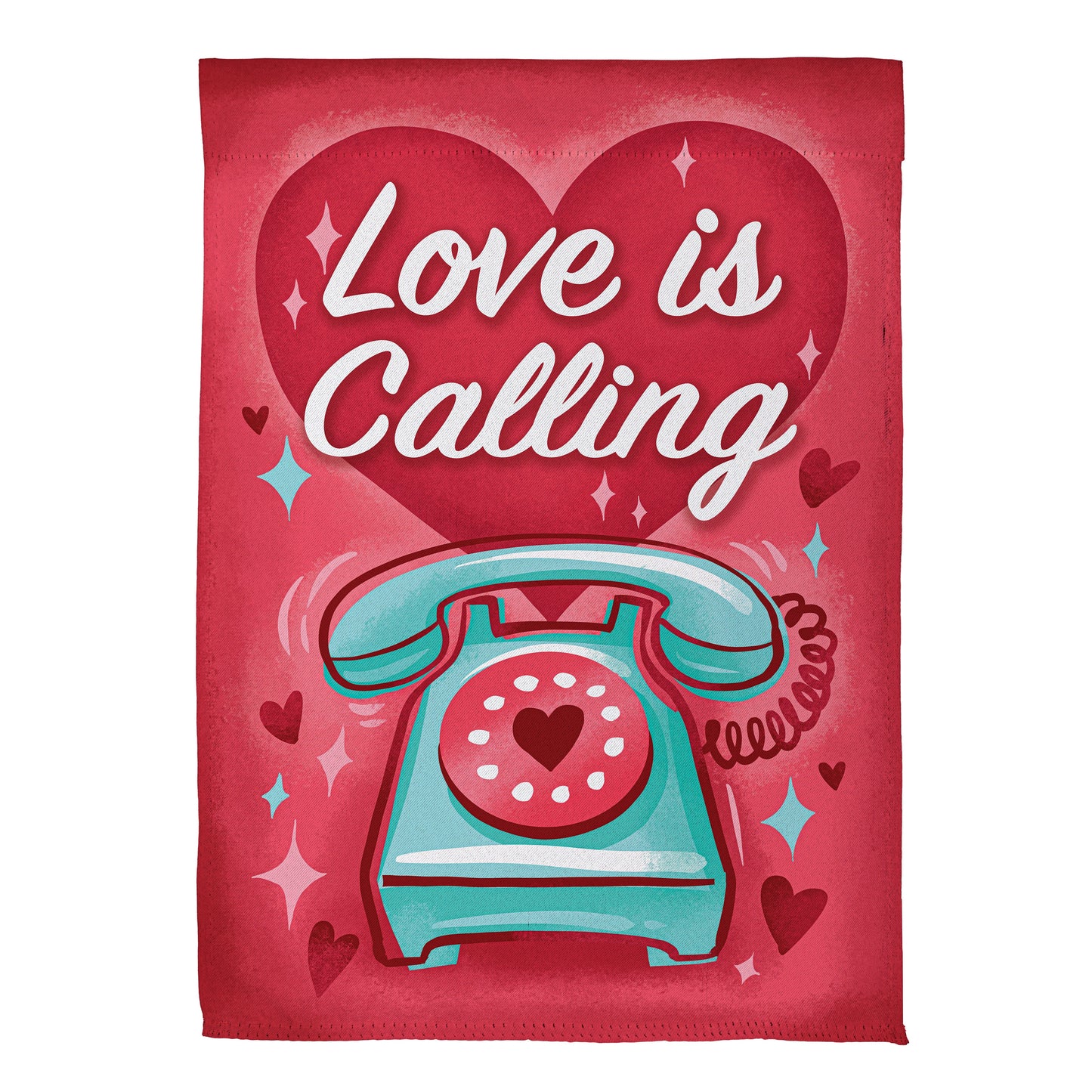 Love Is Calling Suede Garden Flag - Tampa Home & Garden Store
