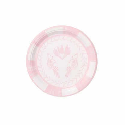 Lovebirds Josephine Salad and Dessert Plates - 8 pack - Tampa Home & Garden Store