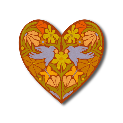 Lovebirds - Vinyl Sticker - Tampa Home & Garden Store
