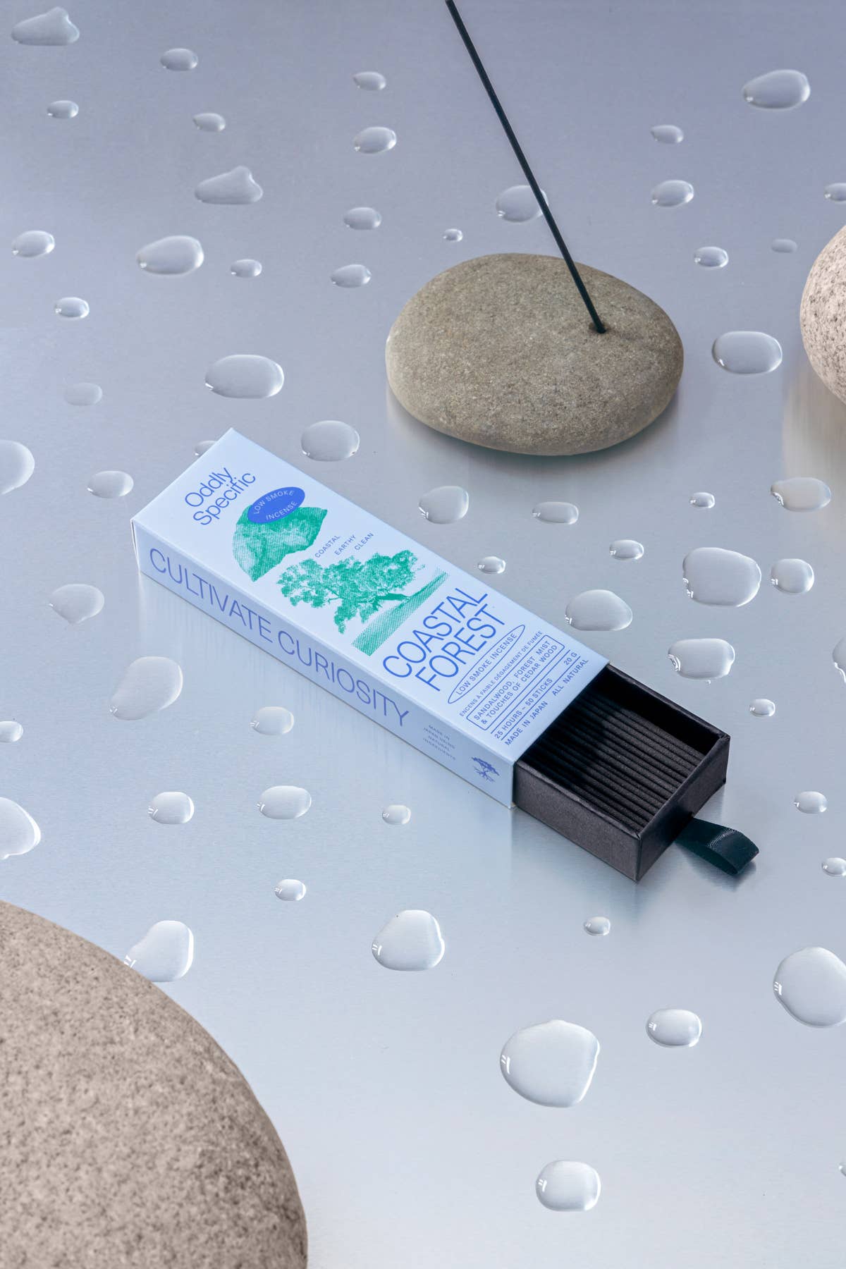 Low Smoke Incense, Made in Japan, Natural | Coastal Forest - Tampa Home & Garden Store