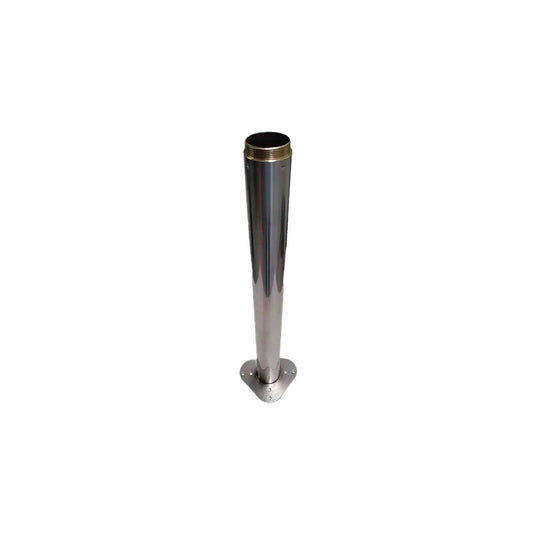 Lower post for 61629, stainless steel patio heater post with threaded top and base on Tampa Home & Garden Store