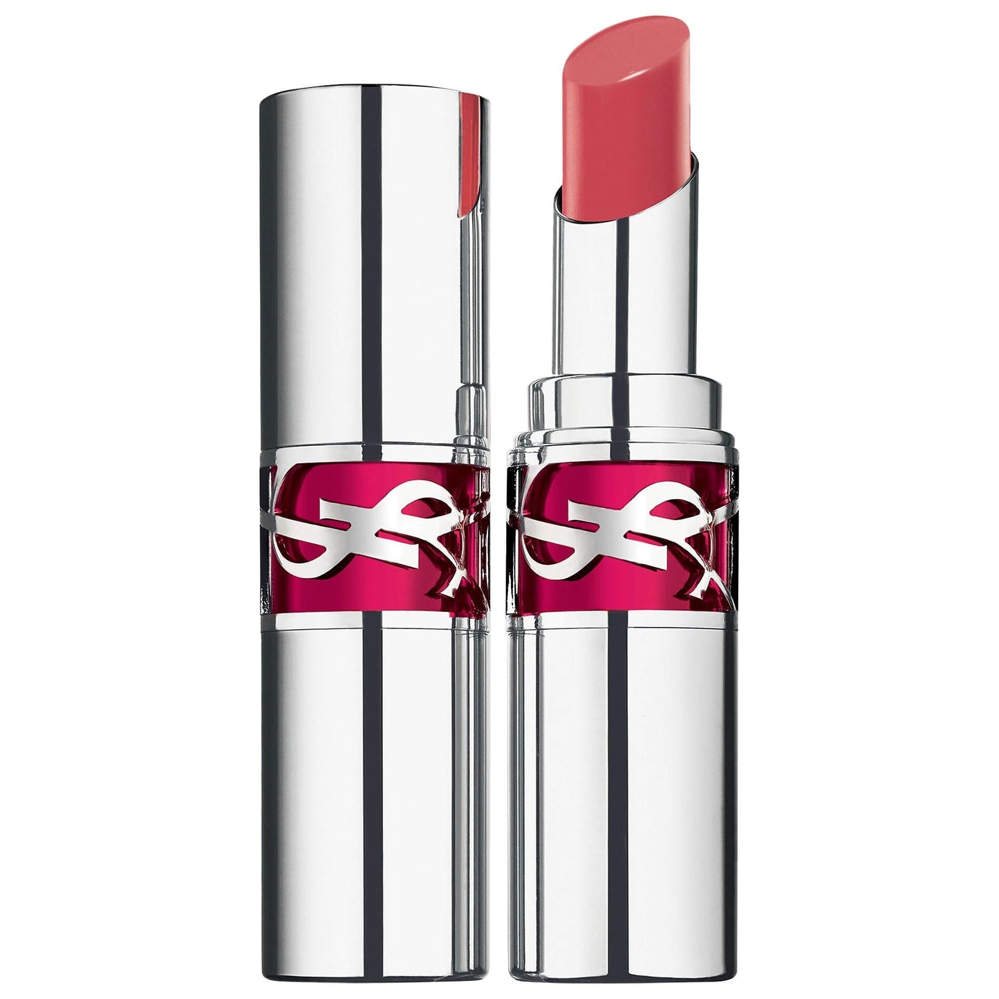 Lip gloss stick Candy Glaze by Beauty Care Bag; pink jelly shade, chrome tubes, 2-pack on Tampa Home & Garden Store