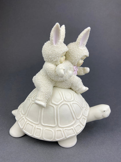 Lucky Smiling Pig Figurine by Snow Babies and Department 56. Cute White Porcelain Piglet Wearing Scarf. Holiday Decor. Collectibles. - Tampa Home & Garden Store