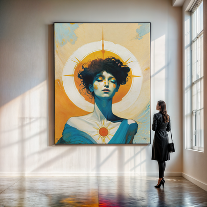 Luminous Reverie Canvas Print by Steven Dencic