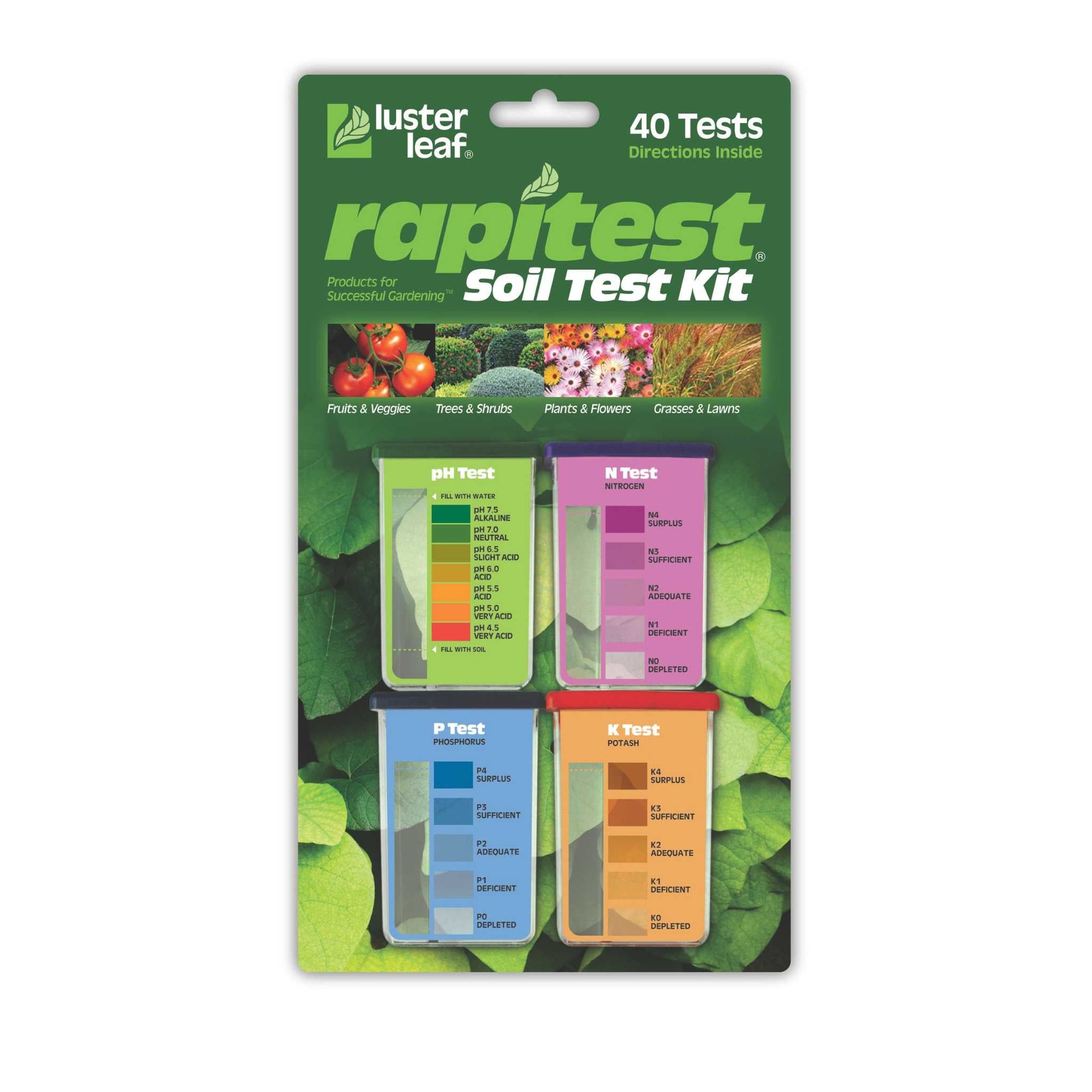 Luster Leaf Rapitest Soil Test Kit - Tampa Home & Garden Store