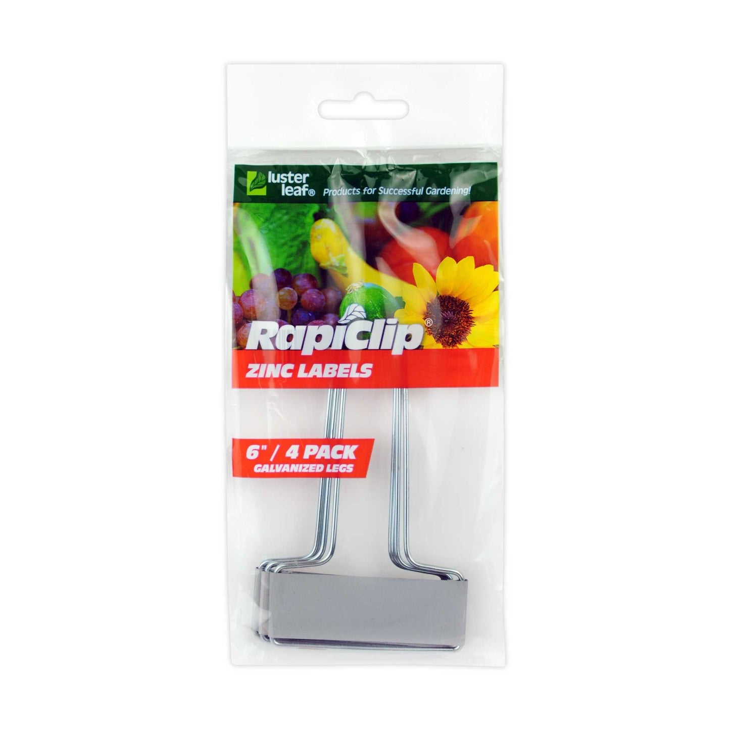 Étiquettes pour plantes Luster Leaf Rapiclip Premium 6" | Cuivre ou zinc
