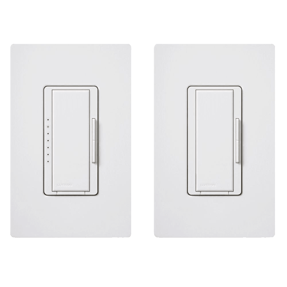 Lutron Maestro C.L Digital Dimmer Multi-Location Switch Kit, White - Tampa soil911.com